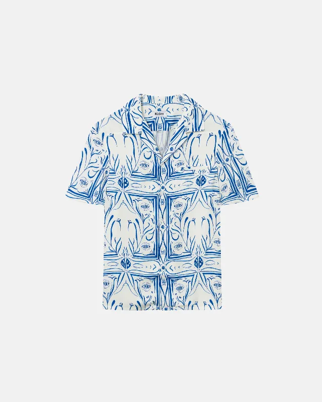 Porcelin shirt Chenille Blend Fleece Blend Nylon Blend
