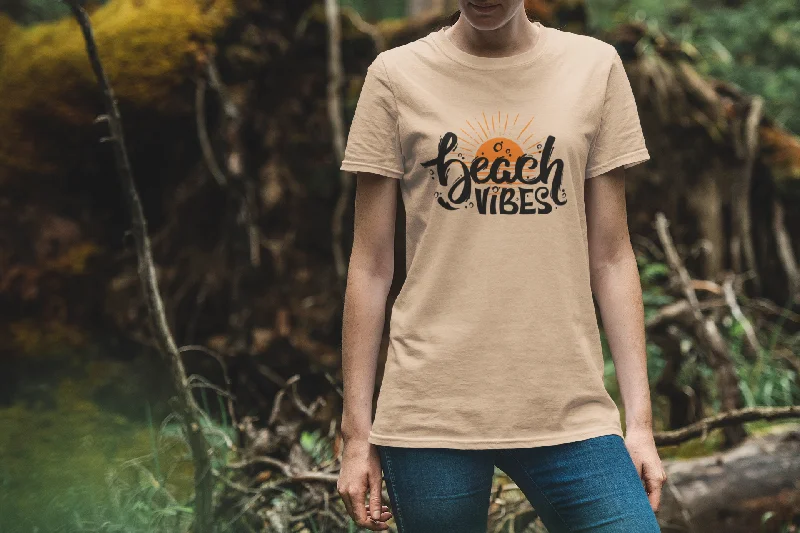 UNISEX : BEACH VIBE SHIRT Zippered Front Buttoned Front Snap Front