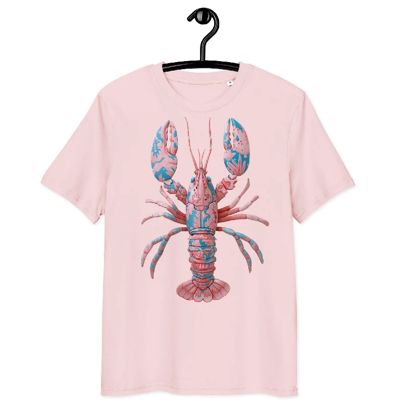 Women's EcoLuxe Lobster Organic Cotton Tee - Placencia Spandex Blend Rayon Blend Denim Blend
