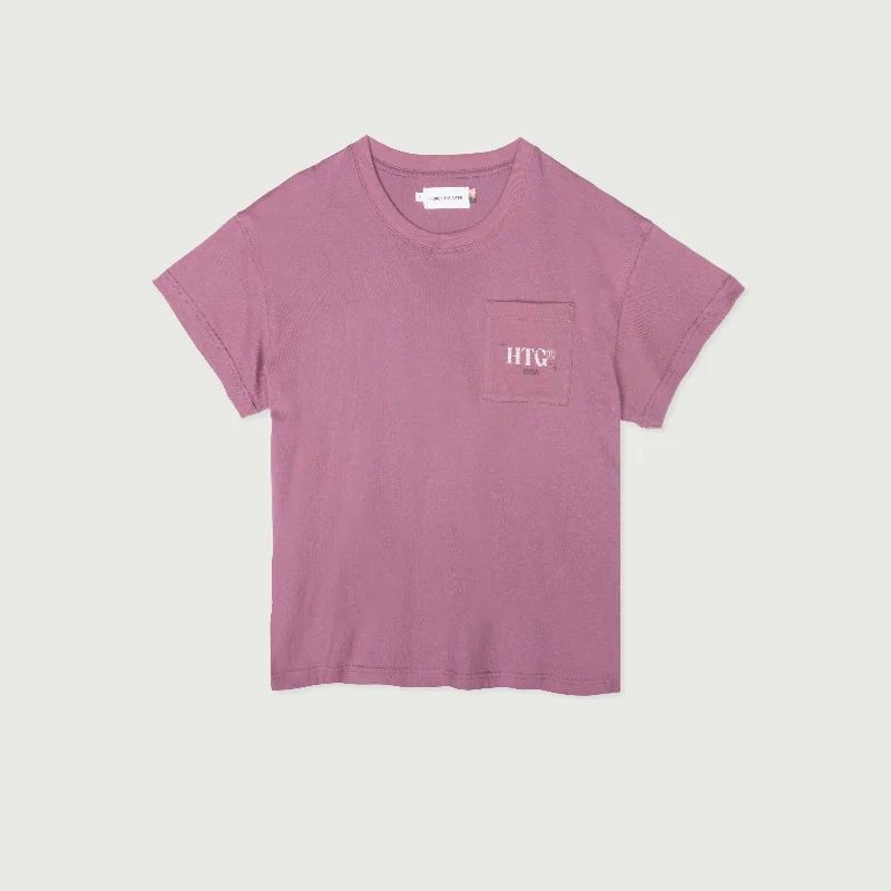 Womens HTG® Home Is Where Knit T-Shirt - Mauve Chenille Fabric Brocade Fabric Lace Fabric Womens HTG® Home Is Where Knit T-Shirt - Mauve Chenille Fabric Brocade Fabric Lace Fabric