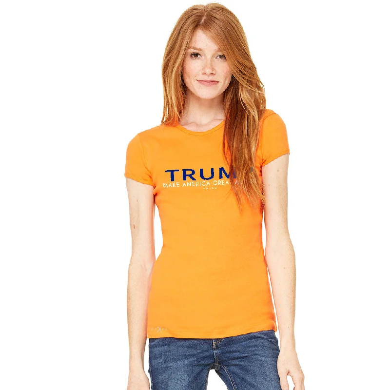 Zexpa Apparel™ Donald Trump Make America Great Again Campaign Classic Design Women's T-shirt Elections Tee Rayon Fabric Velvet Fabric Corduroy Fabric Zexpa Apparel™ Donald Trump Make America Great Again Campaign Classic Design Women's T-shirt Elections Tee Rayon Fabric Velvet Fabric Corduroy Fabric