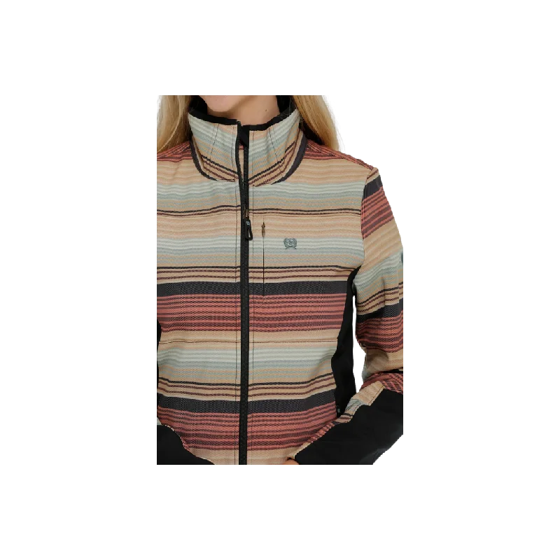 Cinch Women's Bonded Striped Jacket Embroidered Jacket Appliqued Jacket Beaded Jacket Cinch Women's Bonded Striped Jacket Embroidered Jacket Appliqued Jacket Beaded Jacket