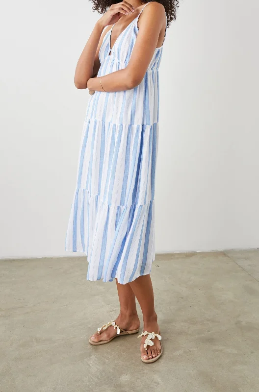 AVRIL DRESS - GIBSON STRIPE