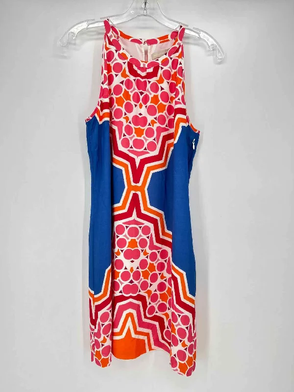 Banana Republic Size 10P Pink & Blue Dress