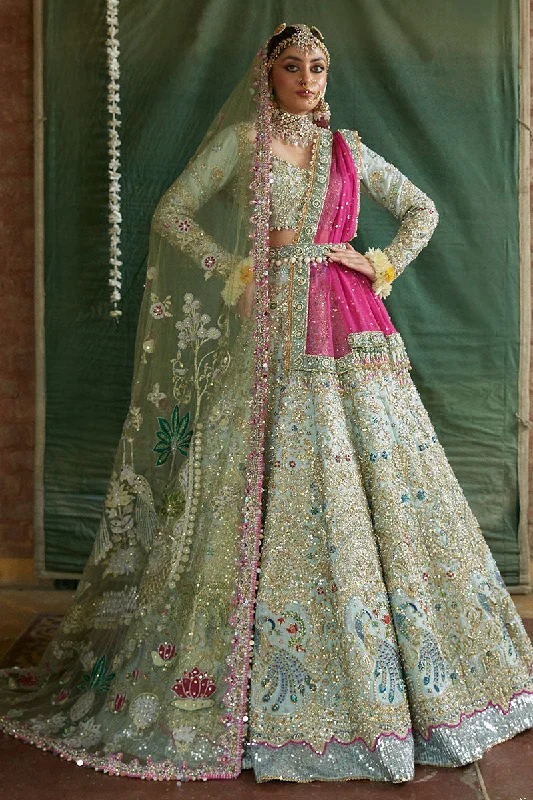 Beautiful Pakistani Bridal Dresses In Pishwas Style