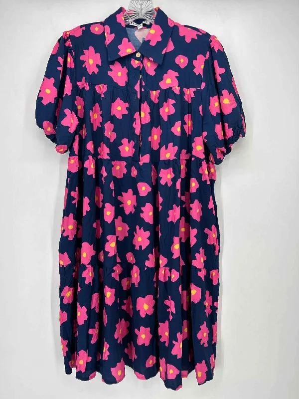 Blakeley Size S/M Navy Print Dress