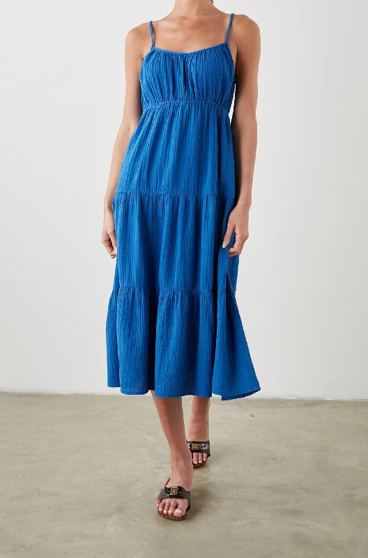 BLAKELY DRESS - SAPPHIRE