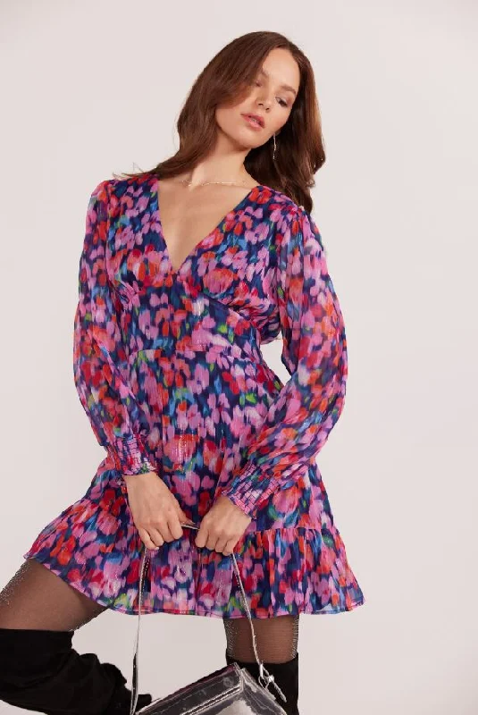 Calista Mini Dress Trendy Mesh Mini Dress