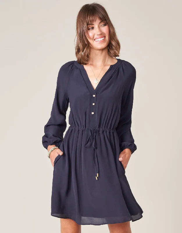 Catalina Dress Slate Blue