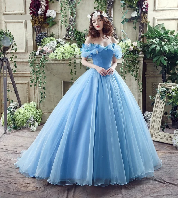 Cinderella Dress Crystals & Butterflies