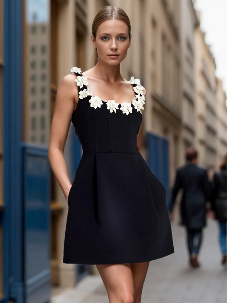 Aurora 3D flower Dresses