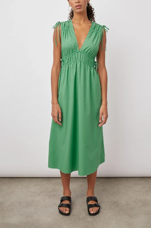 CONSTANTINE DRESS - KELLY GREEN