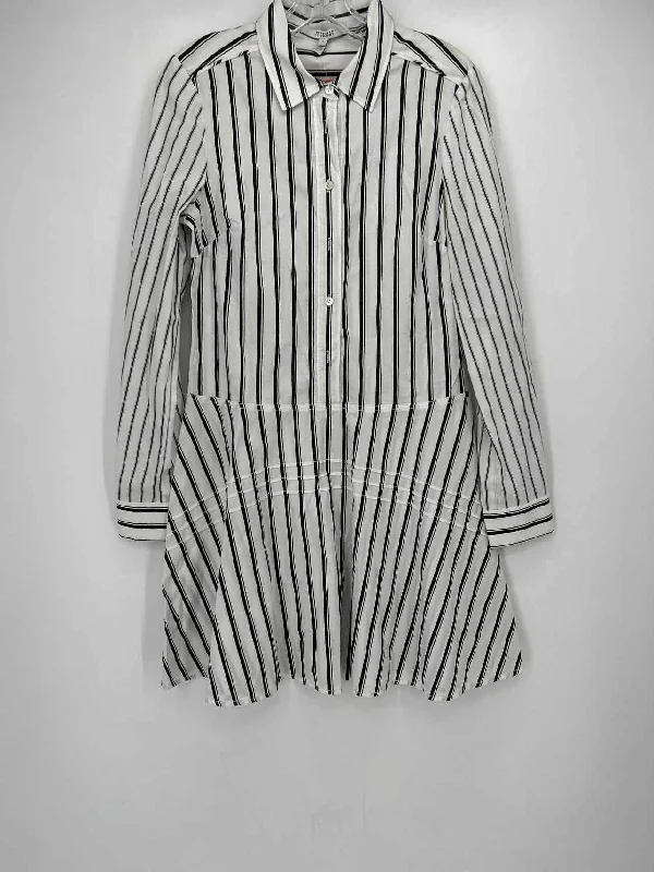 Derek Lam 10 Crosby Size 4 Striped Dress
