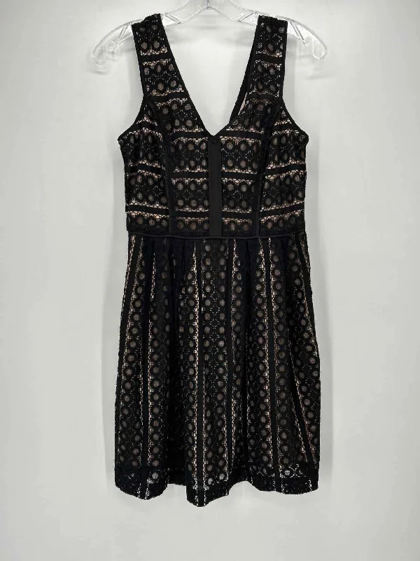 Loft Size 0 Black Lace Dress