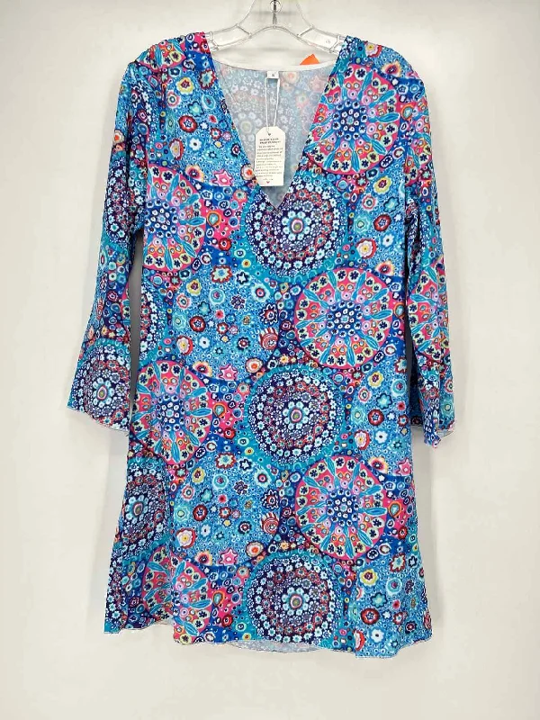 Made With Love Size S Blue Print NWT Dress