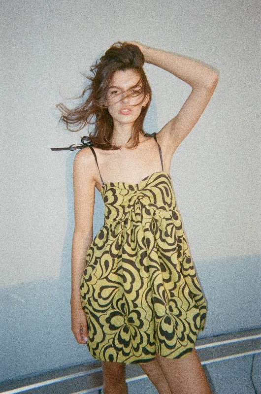 Makenna Dress in Tapestry Fabric By Madeline Marie