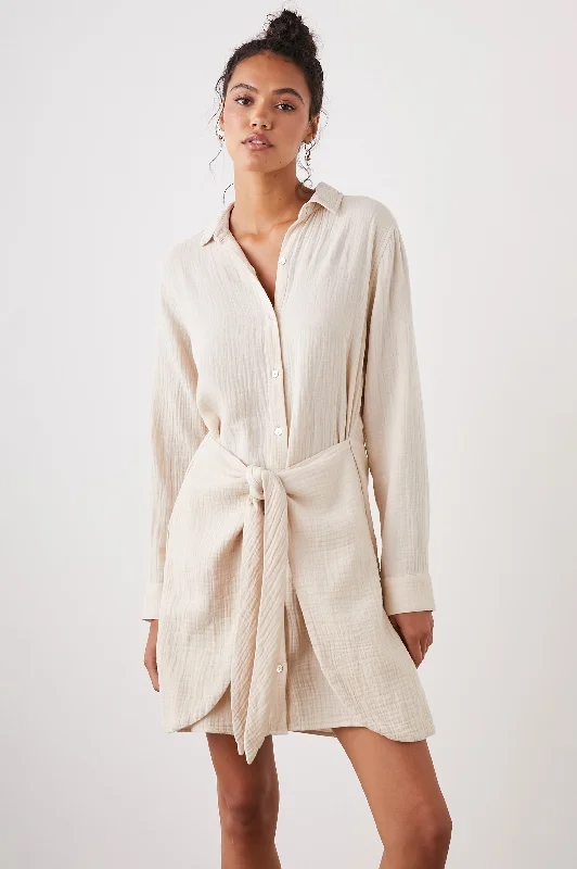 NADIA DRESS - FLAX