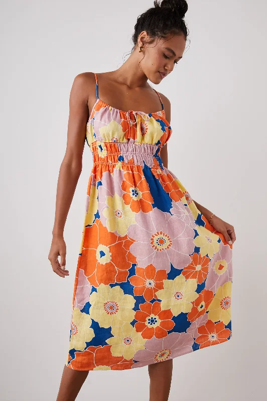 OCTAVIA DRESS - FLOWER POWER
