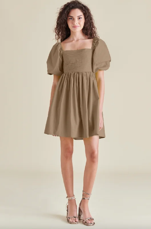 Puff Sleeve Mini Dress by Steve Madden Comfortable Casual Mini Dress