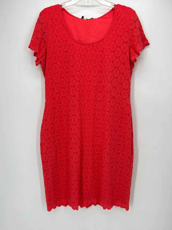 Ronni Nicole Size 16 Spicy Coral Dress