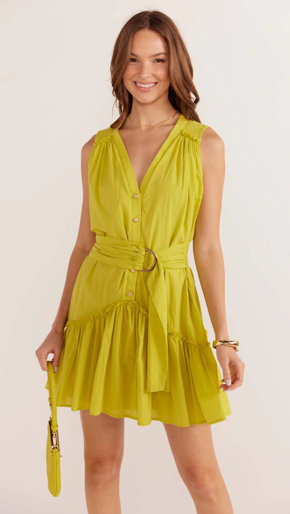 MINK PINK MARIPOSA DROP WAIST MINI DRESS Stylish Summer Mini Dress
