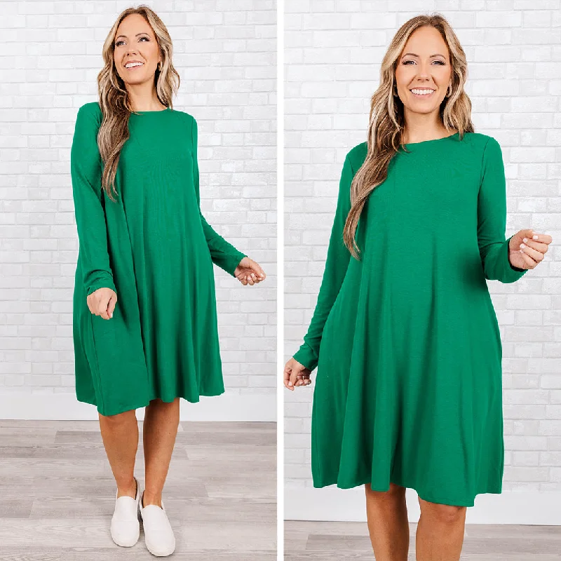 The Last Chance Dress, Forest Green
