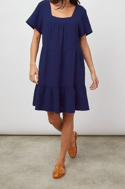 VALENTINA DRESS - ADMIRAL BLUE