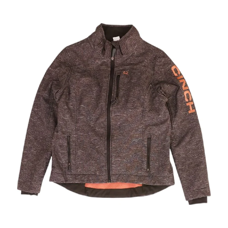 Brown Solid Lightweight Jacket Welt Pockets Slit Pockets Flap Pockets
