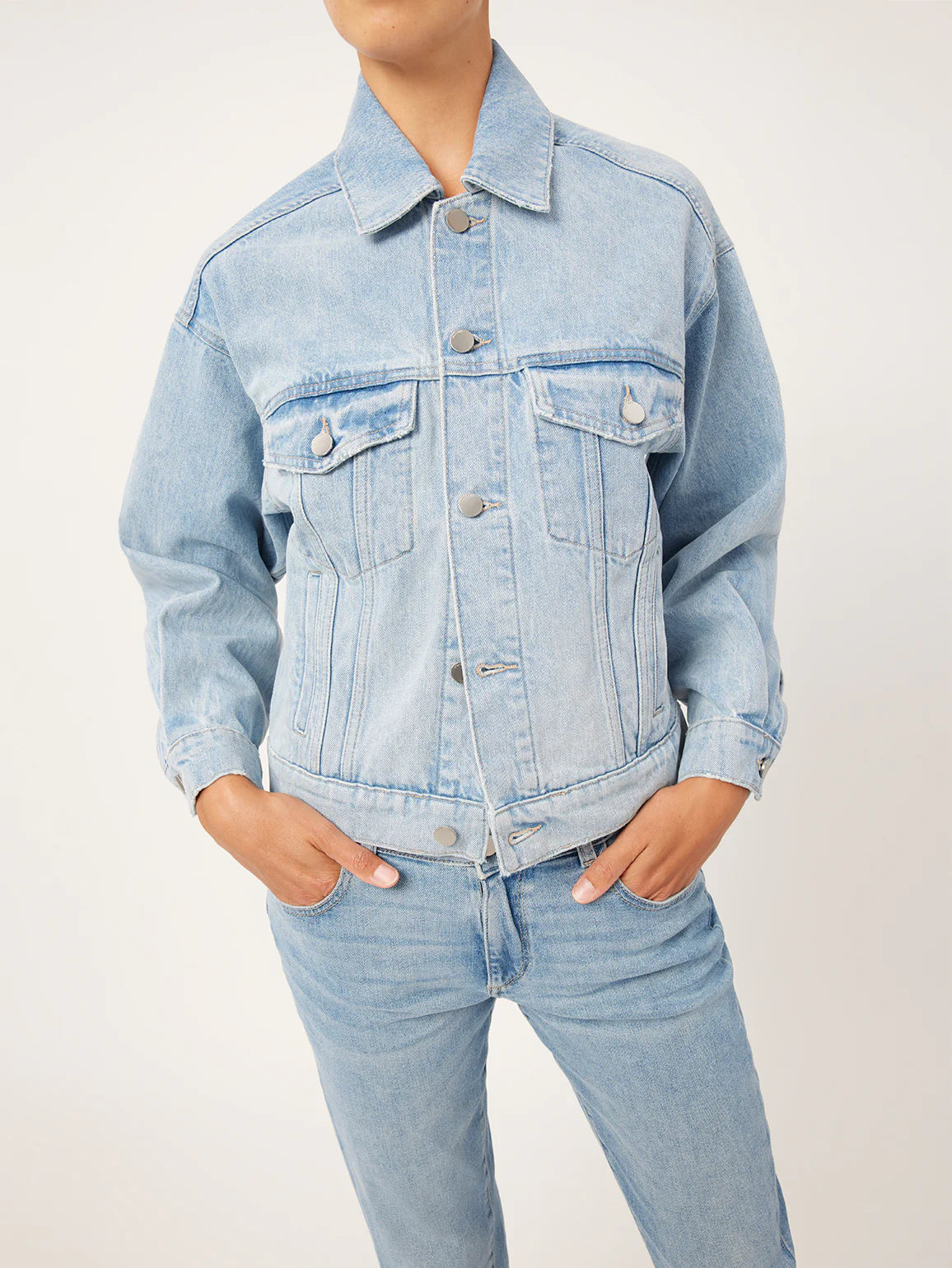 Eden Classic Denim Jacket in Fountain Vintage Wash Quilted Jacket Puffer Jacket Insulated Jacket Eden Classic Denim Jacket in Fountain Vintage Wash Quilted Jacket Puffer Jacket Insulated Jacket