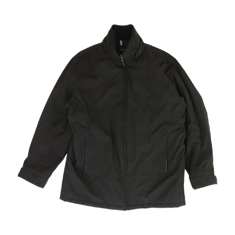 Black Solid Puffer Jacket Appliqued Jacket Beaded Jacket Sequined Jacket