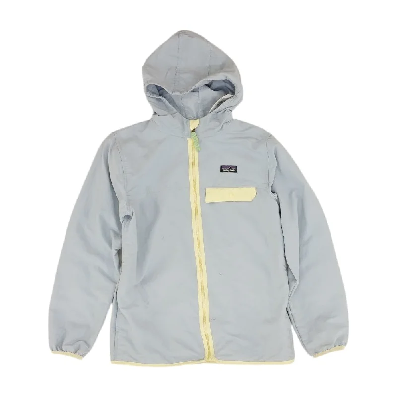 Blue Solid Active Jacket Oversized Jacket Tailored Jacket Straight Jacket