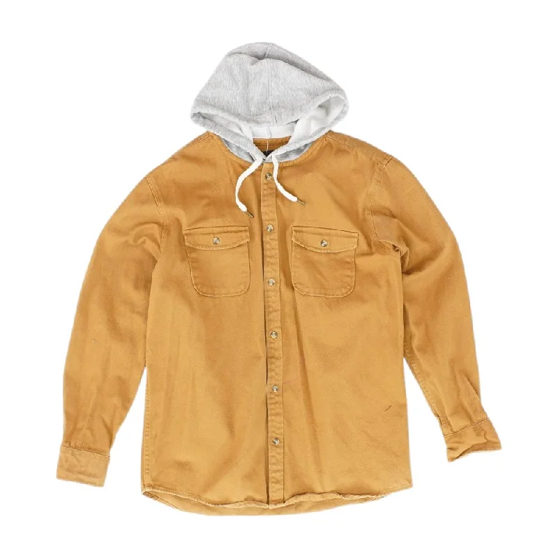 Brown Solid Denim Jacket Notch Collar Jacket Peter Pan Collar Jacket Cowl Neck Jacket Brown Solid Denim Jacket Notch Collar Jacket Peter Pan Collar Jacket Cowl Neck Jacket