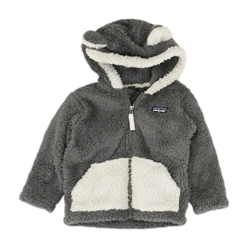 Gray Color Block Lightweight Jacket Snapped Jacket Toggled Jacket Drawstring Jacket