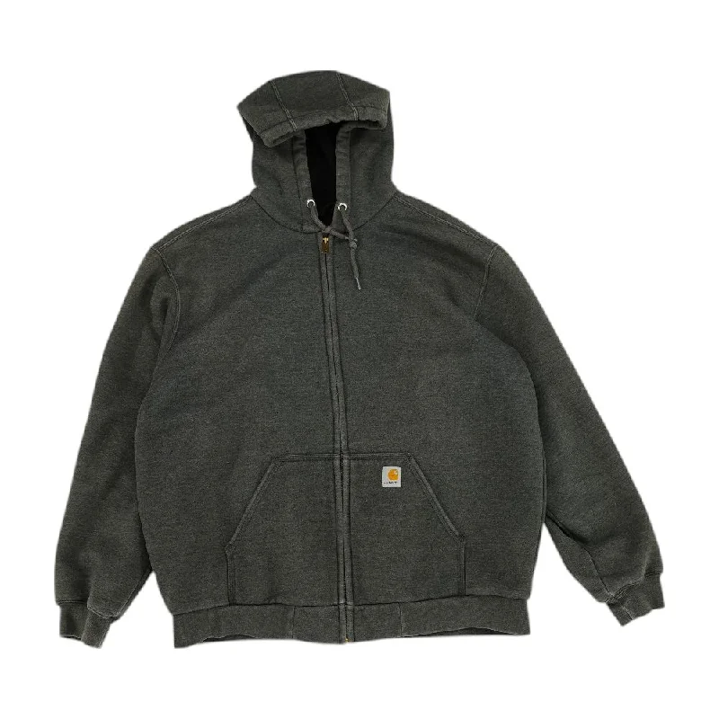 Gray Solid Jacket Knit Jacket Woven Jacket Fleece Jacket
