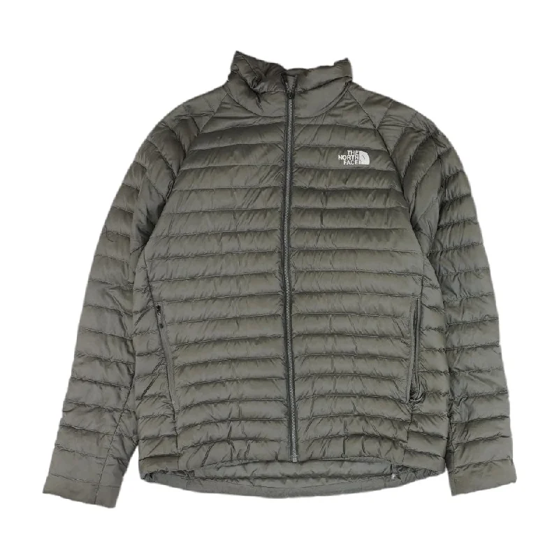 Gray Solid Lightweight Jacket Ribbed Jacket Pleated Jacket Ruffled Jacket