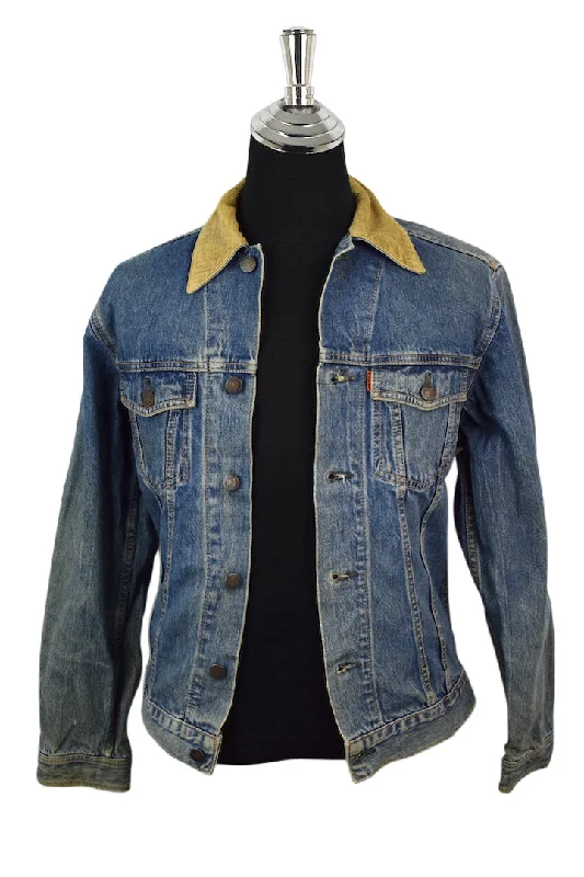 Edwin Brand Denim Jacket Ribbed Jacket Pleated Jacket Ruffled Jacket