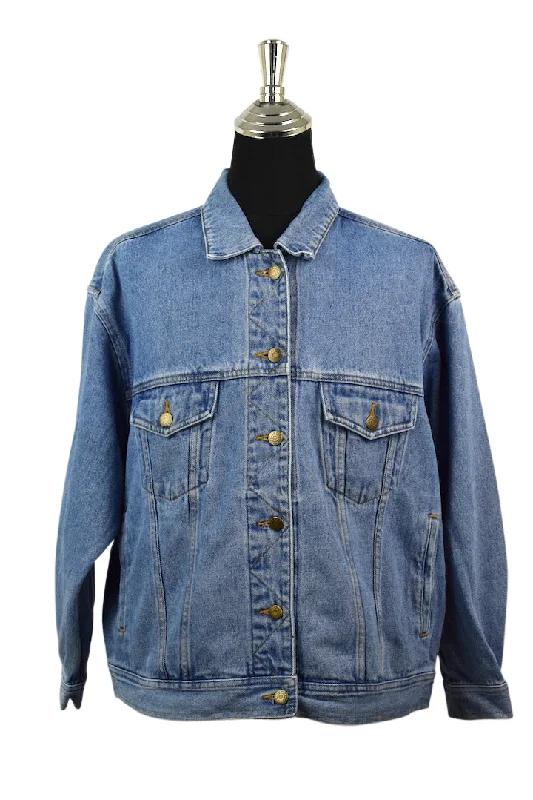 Eddie Bauer Brand Denim Jacket Notch Collar Jacket Peter Pan Collar Jacket Cowl Neck Jacket Eddie Bauer Brand Denim Jacket Notch Collar Jacket Peter Pan Collar Jacket Cowl Neck Jacket