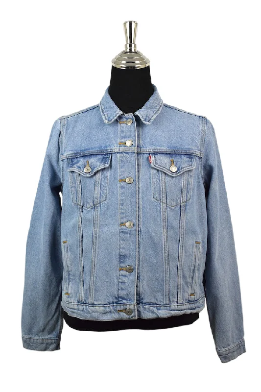 Levi's Brand Denim Jacket V-Neck Jacket Boat Neck Jacket Square Neck Jacket