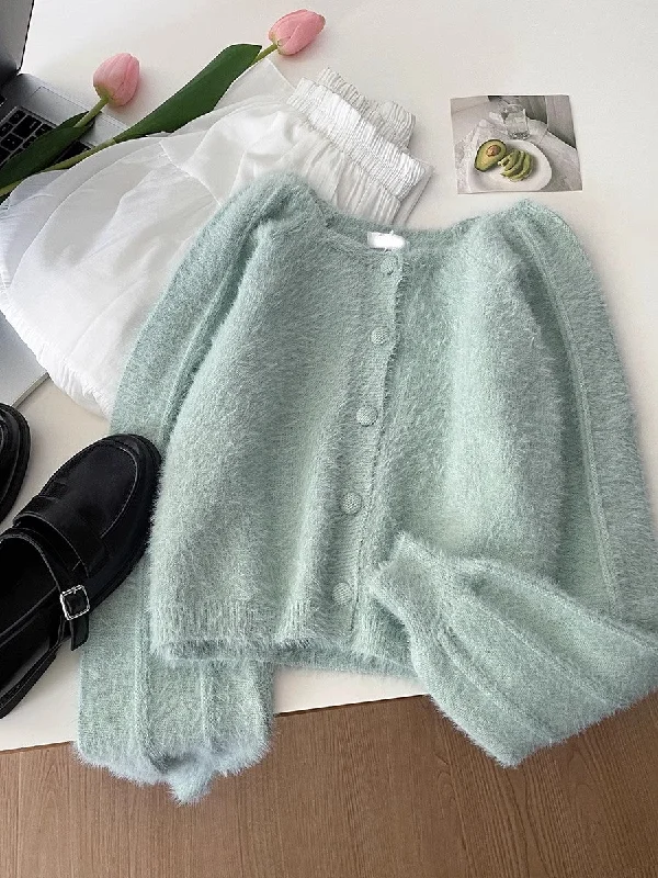 soft comfortable short knitted cardigan jacket S4696 Snapped Jacket Toggled Jacket Drawstring Jacket soft comfortable short knitted cardigan jacket S4696 Snapped Jacket Toggled Jacket Drawstring Jacket