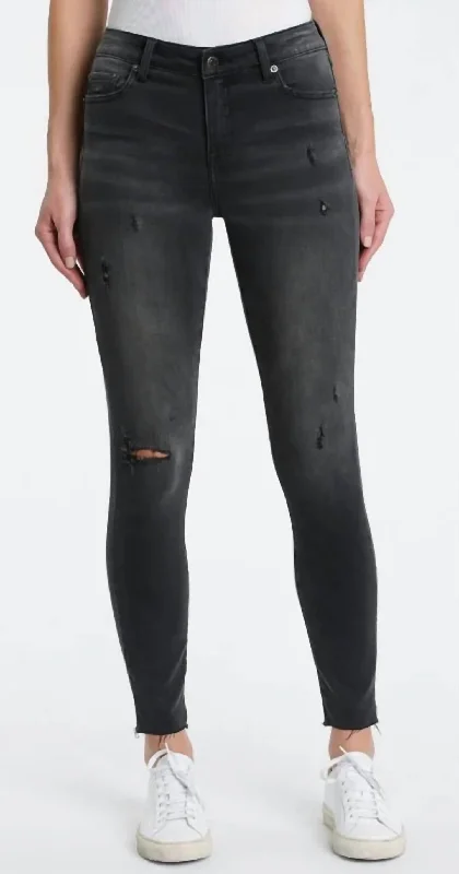 Audrey Mid Rose Skinny Jean Lisbon Stylish Bootcut Denim Jeans