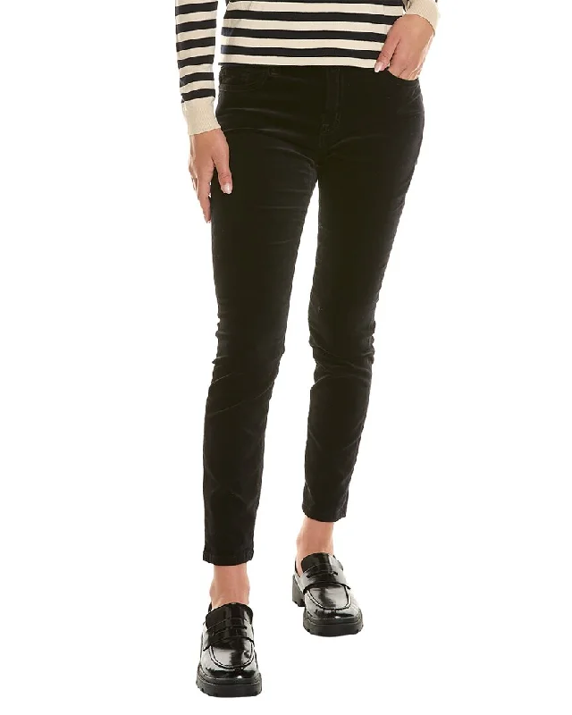 Current/Elliott The Stiletto Noir Velvet Skinny Jean Trendy Colored Denim Jeans