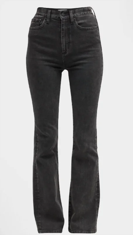 Dana High Rise Bootcut Jean Cascade Comfortable Drawstring Waist Jeans
