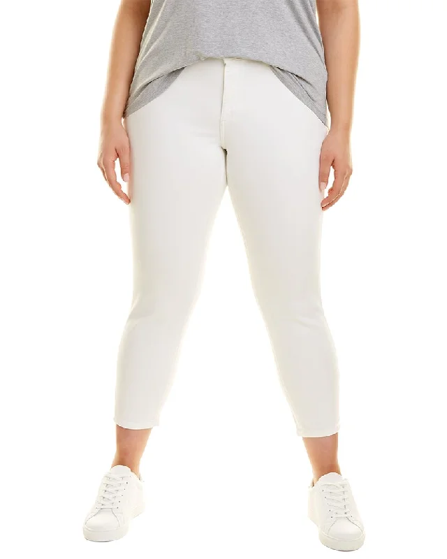 DL1961 Plus Farrow Porcelain Ankle Cut Jean Trendy Classic Fit Jeans