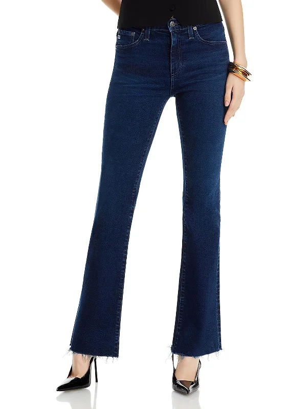 Farrah Womens Denim High Rise Fit Bootcut Jeans Comfortable Stretch Fit Jeans
