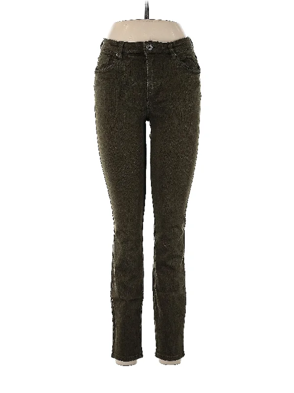 Jeans Comfortable Faded High-Rise Jeans