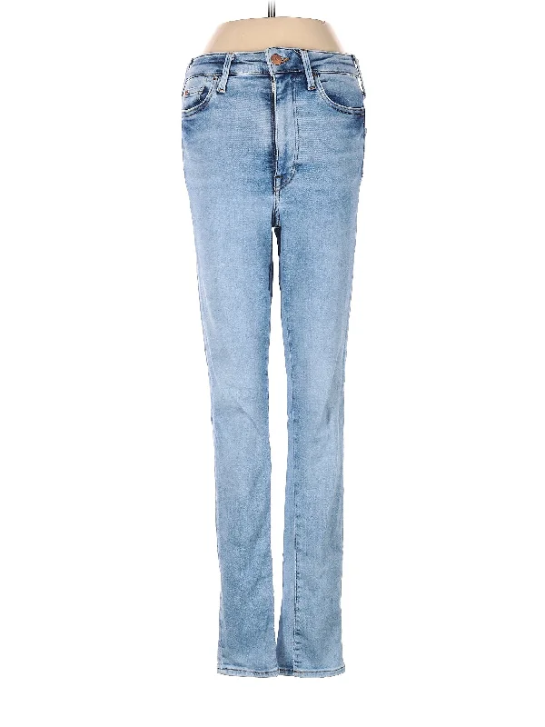 Jeans Comfortable Folded Hem Jeans