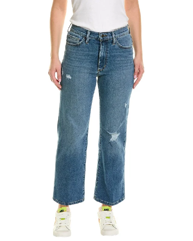 JOE'S Jeans Kenina High-Rise Wide Leg Jean Trendy Patchwork Denim Jeans