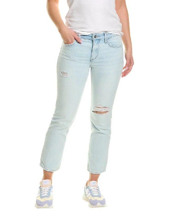 JOE'S Jeans The Lara Metronomy Crop Jean Comfortable Folded Hem Jeans