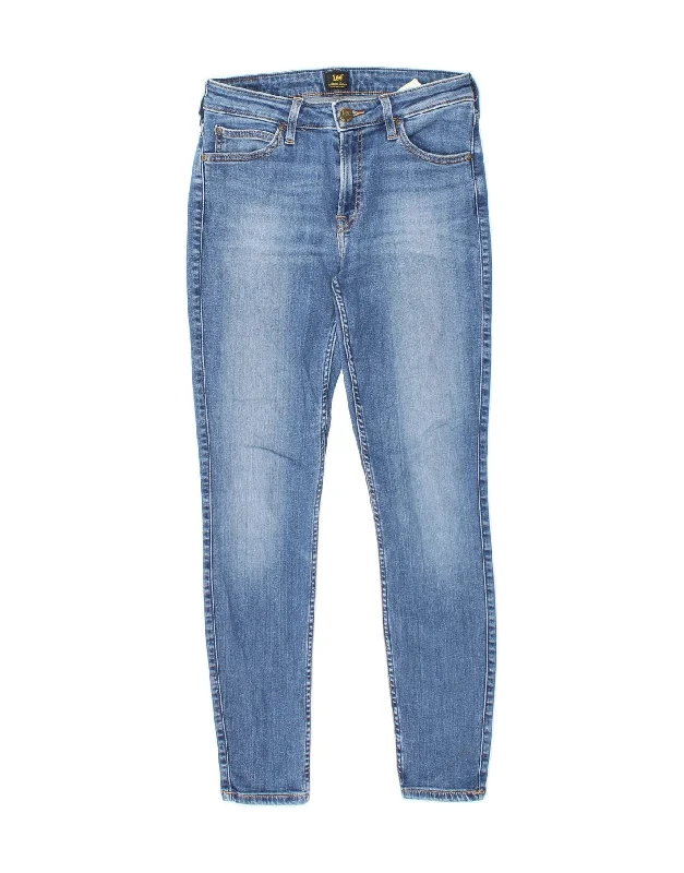 LEE Womens Jodee Skinny Jeans W29 L29  Blue Lyocell Elegant Bootcut Fit Jeans