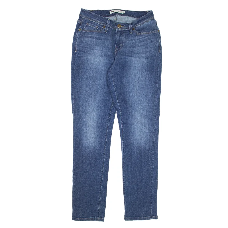 LEVI'S 529 Jeans Blue Denim Slim Skinny Stone Wash Womens W30 L32 Fashionable Straight Fit Denim LEVI'S 529 Jeans Blue Denim Slim Skinny Stone Wash Womens W30 L32 Fashionable Straight Fit Denim